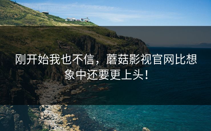 刚开始我也不信，蘑菇影视官网比想象中还要更上头！  第1张